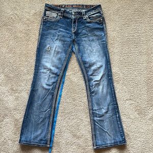 Rock Revival Parol Easy Boot Stretch Jeans. Gently worn.